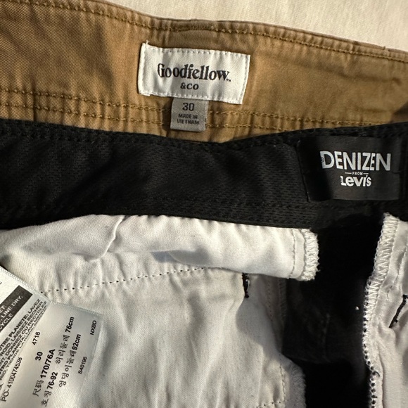 Men’s cargo Shorts 30 2 pair Denizen Levi’s Goodfellow - Picture 3 of 5